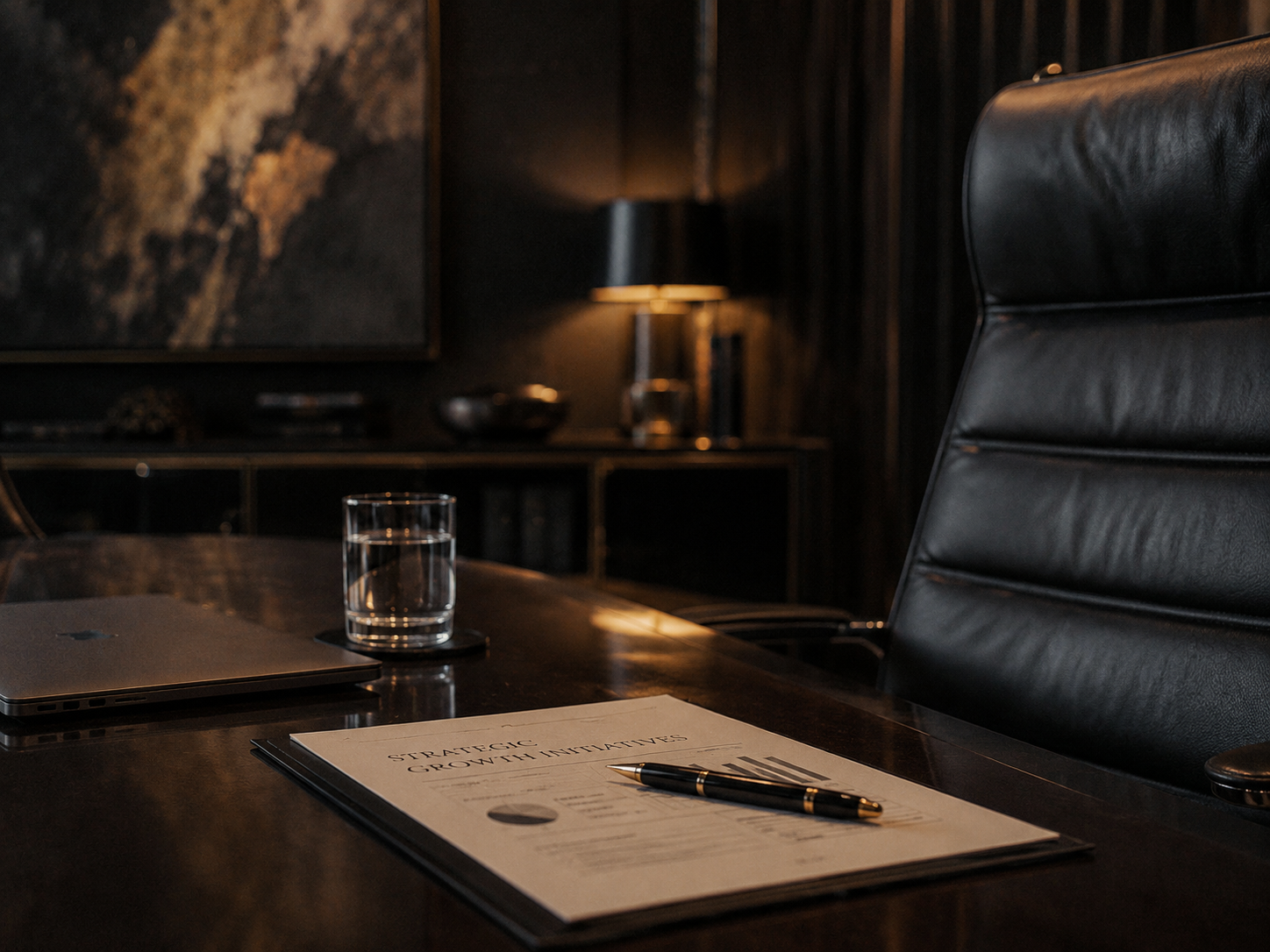 Fractional CMO consulting in a boardroom