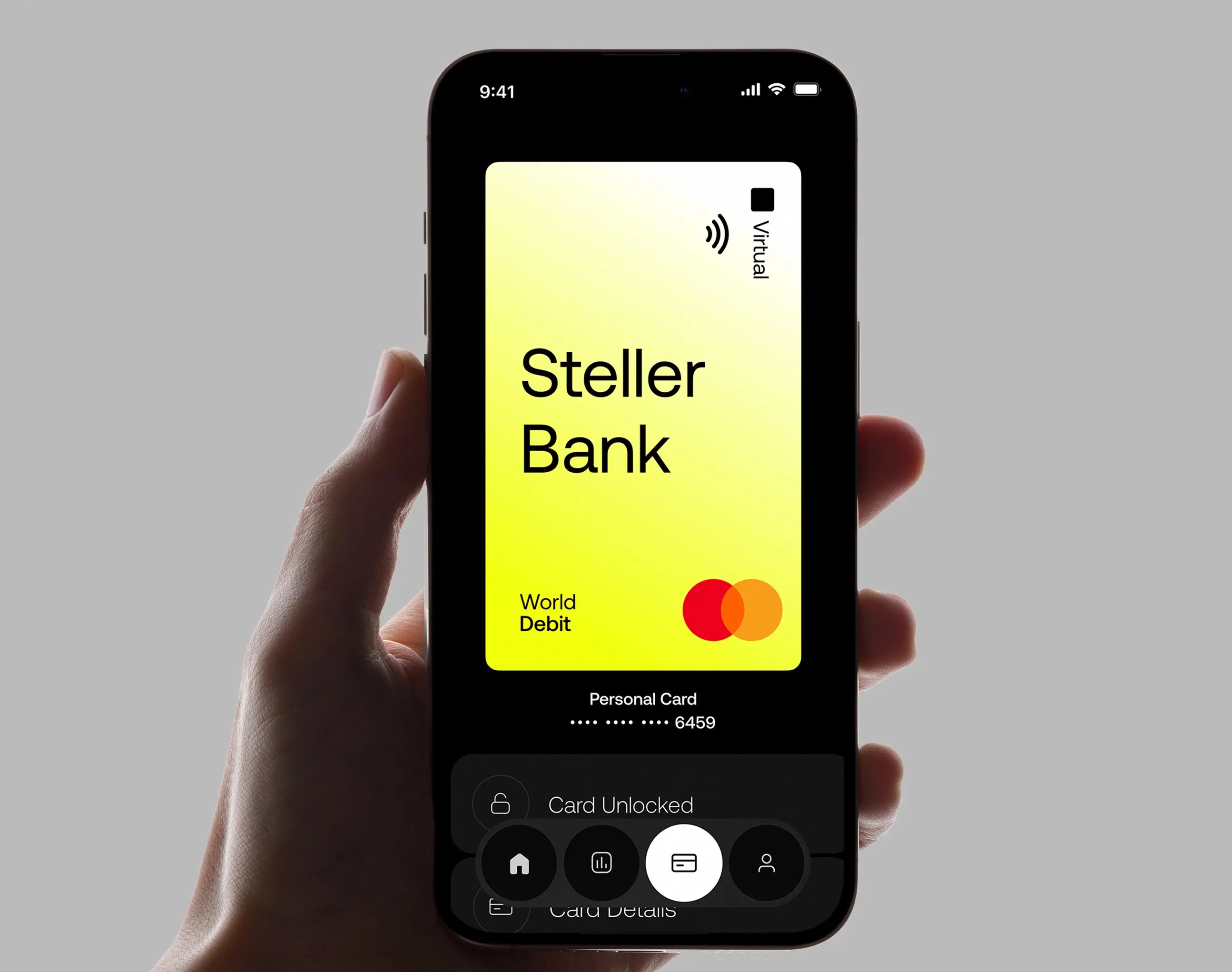 A next-gen digital banking app designed for the modern user